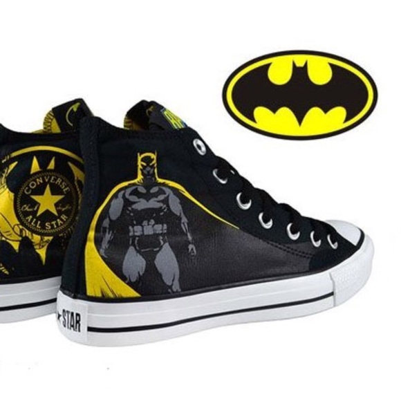 Converse Other - 🌟Host pick🌟 Batman Converse high tops